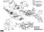 Bosch 0 601 555 015  Circular Hand Saw 110 V / Eu Spare Parts